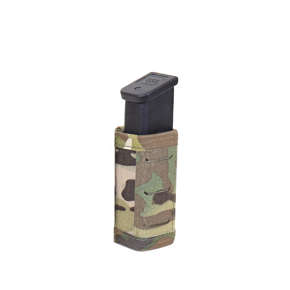 SINGLE SNAP MAG POUCH - LASER CUT - 9MM SHORT - MULTICAM - 1 | YEO